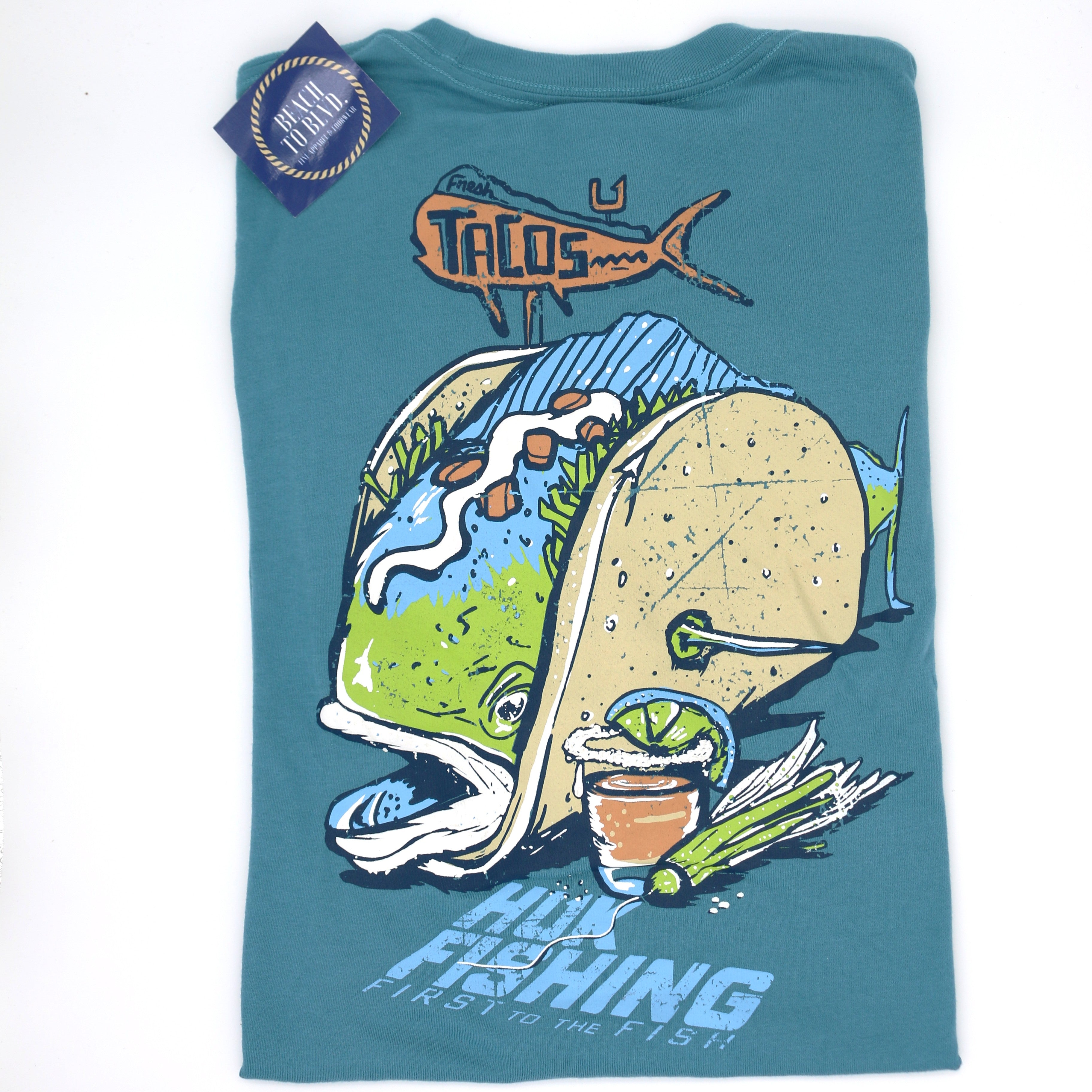 Huk Taco Shot Tee - BeachToBlvd