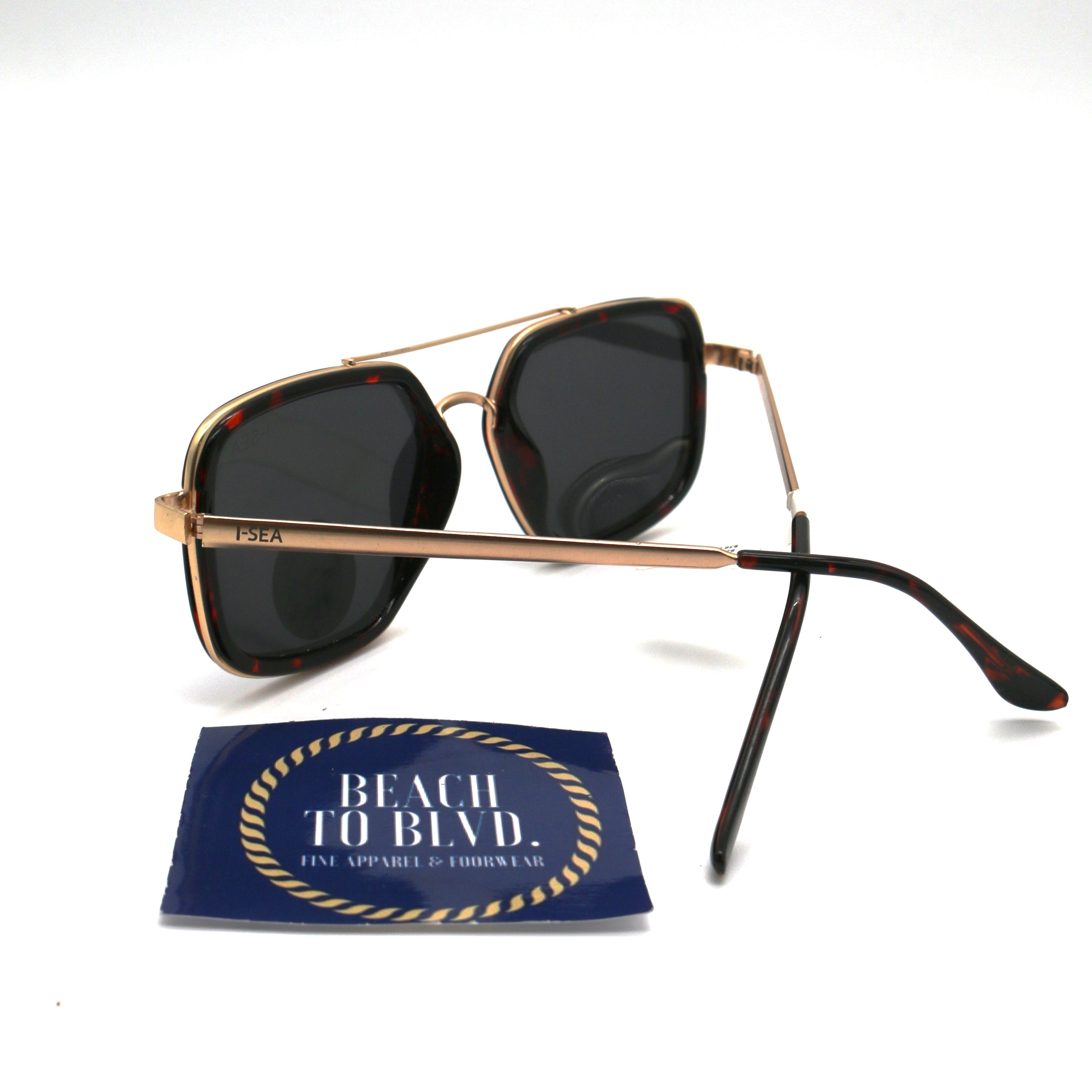 I-SEA Cruz Women's Polarized Sunglasses - Tortoise Frame /Smoke Lens