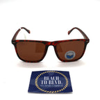 I-SEA Dax Women's Polarized Sunglasses - Tortoise/Brown Lens