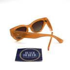 I-SEA Fiona Women's Polarized Sunglasses - Mango Frame/Brown Gradient Lens