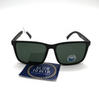 I-SEA Hopper Men's Polarized Sunglasses - Black Frame/Green Len