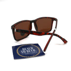 I-SEA Hopper Men's Polarized Sunglasses - Tortoise Frame/Brown Lens