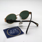 I-SEA Lennox Women's Polarized Sunglasses - Gold Frame/Green Lens