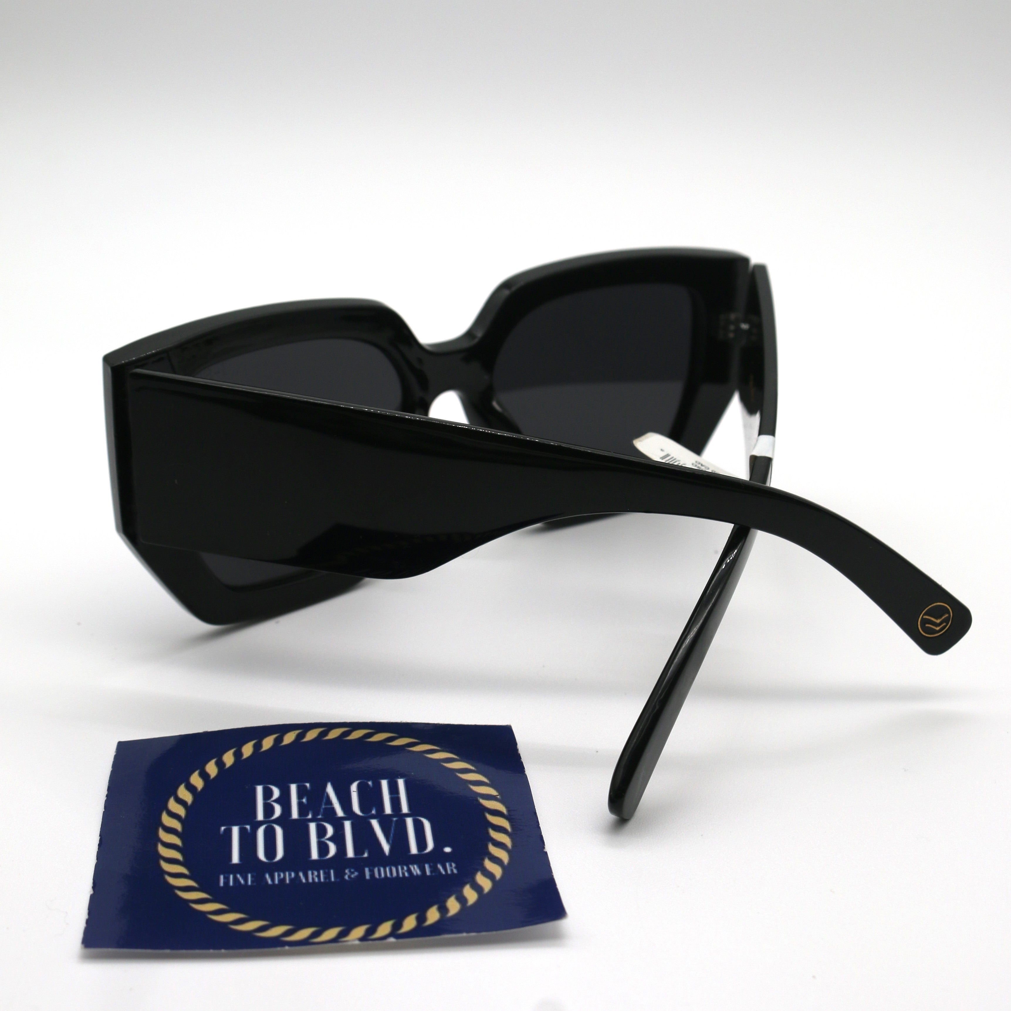 I-SEA Olivia Women's Polarized Sunglasses - Black Frame/Smoke Lens