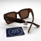 I-SEA Parker Women's Polarized Sunglasses - Tort Frame/Brown Lens