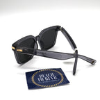I-SEA Rising Sun Men's Polarized Sunglasses - Gray Frame/Smoke Lens