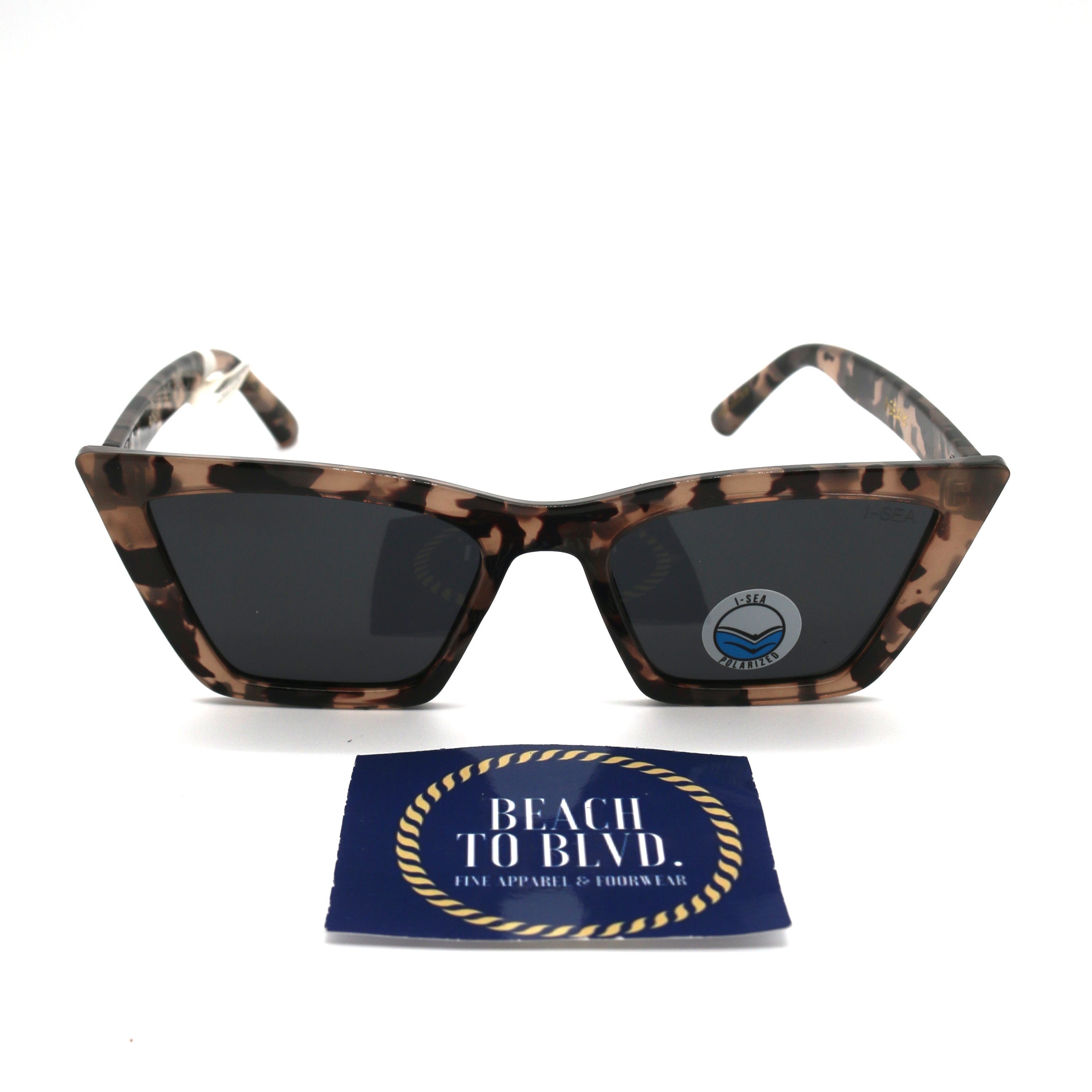 I-SEA Rosey Women's Polarized Sunglasses - Tortoise Frame /Smoke Lens