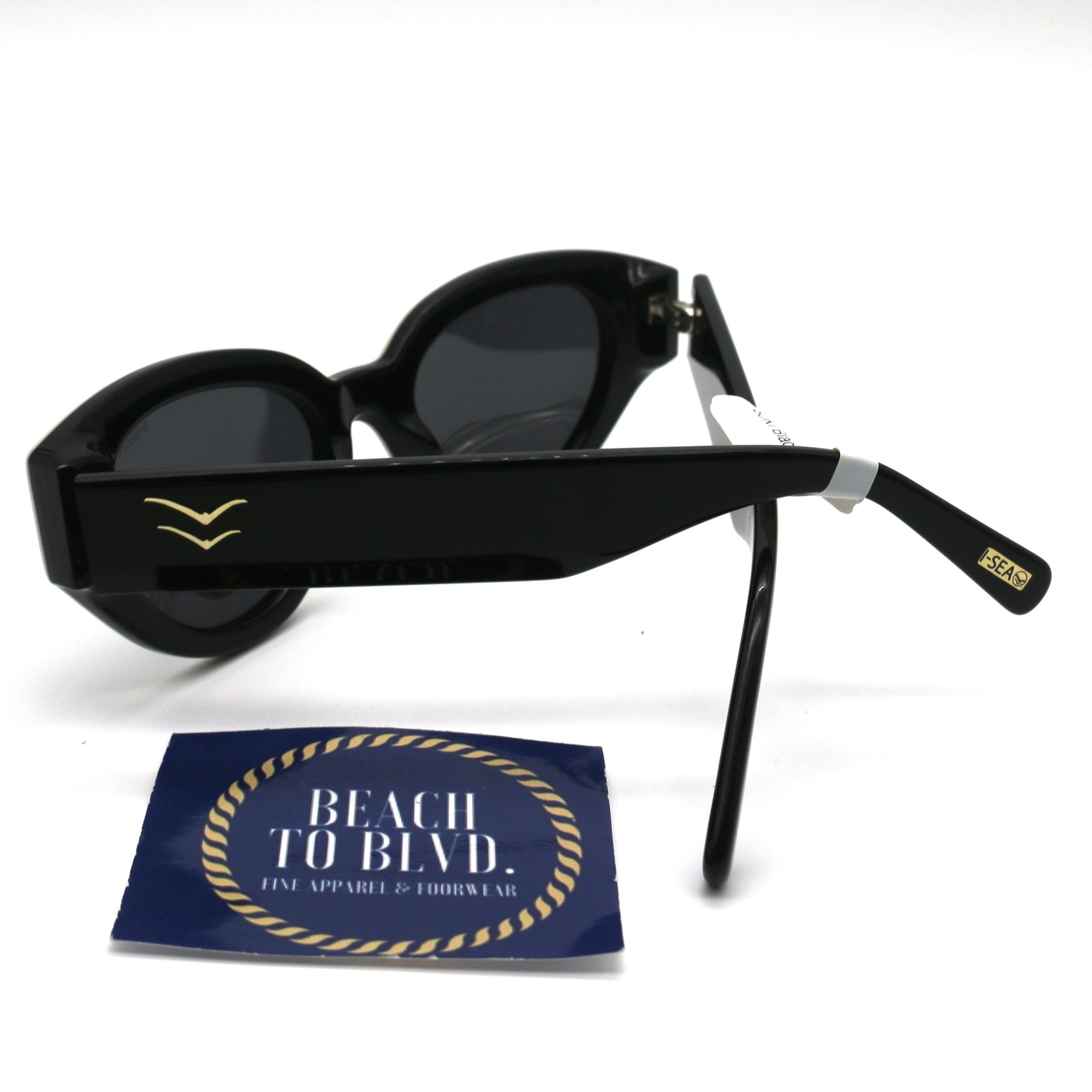 I-SEA Suki Women's Polarized Sunglasses - Black Frame/ Smoke Lens