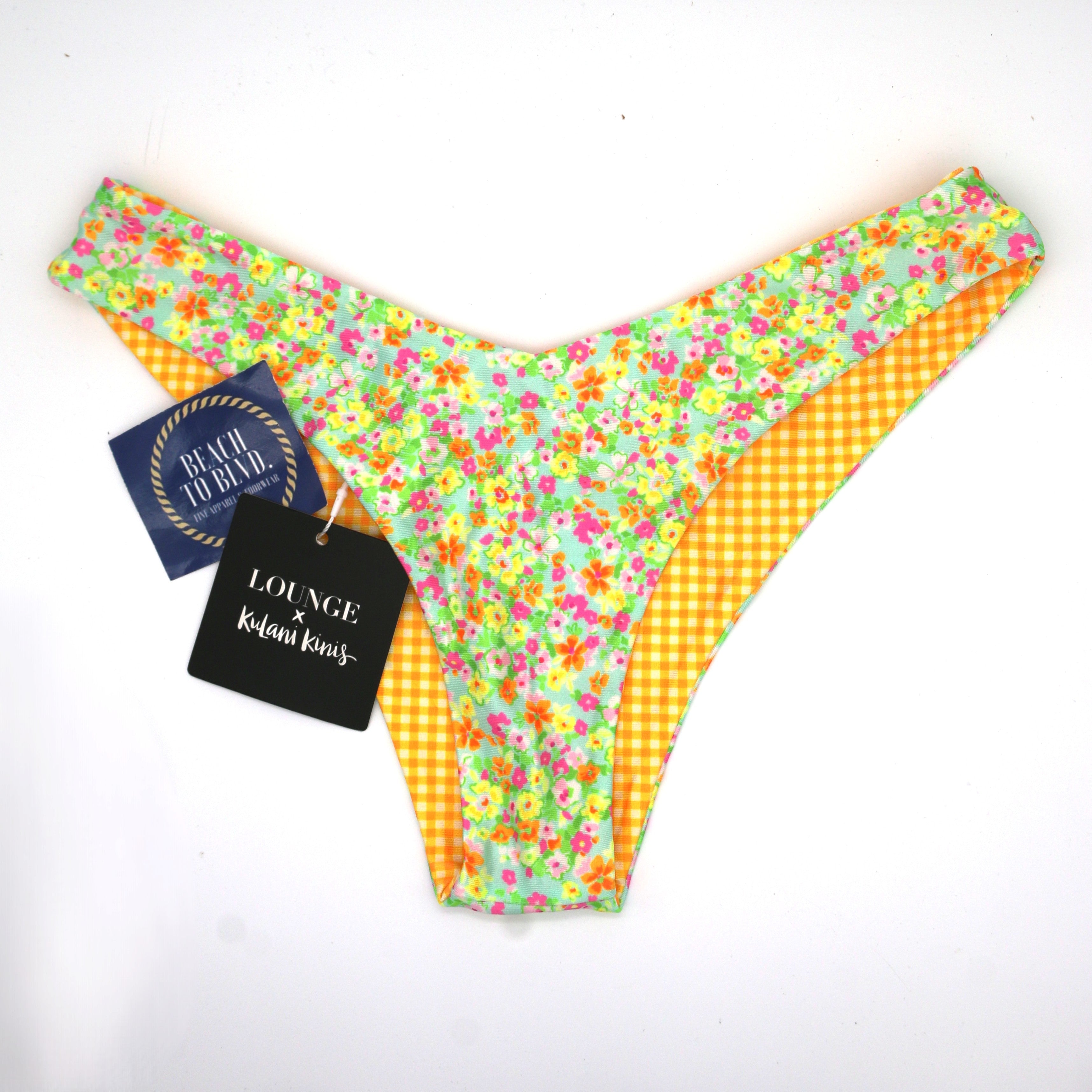 Kulani Kinis Cheeky V Bikini Bottom - Wild Flower