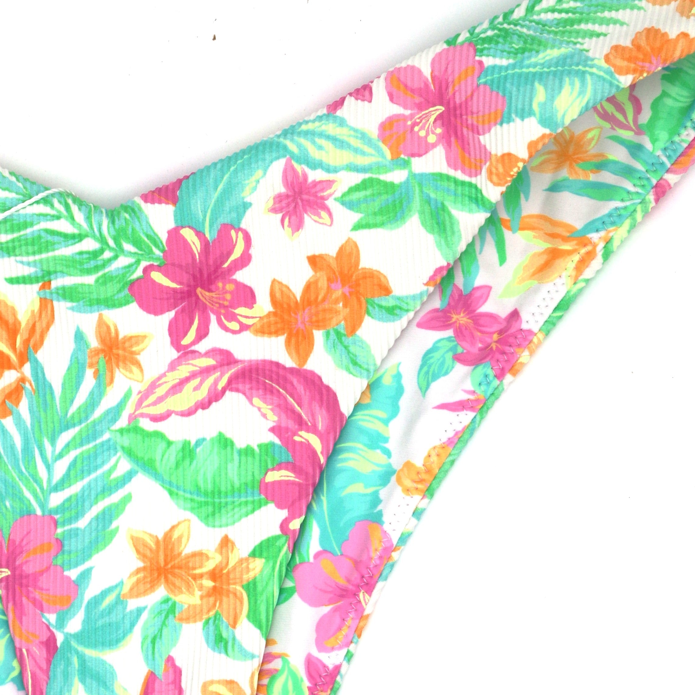 Kulani Kinis Cheeky V Bikini Bottom - Coconut Dreams