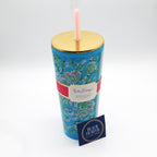 Lilly Pulitzer Tumbler with Straw 24 oz, Chick Magnet - BeachToBlvd