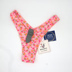 Kulani Kinis: Frangipani Fever Cheeky V Bikini Bottom - BeachToBlvd