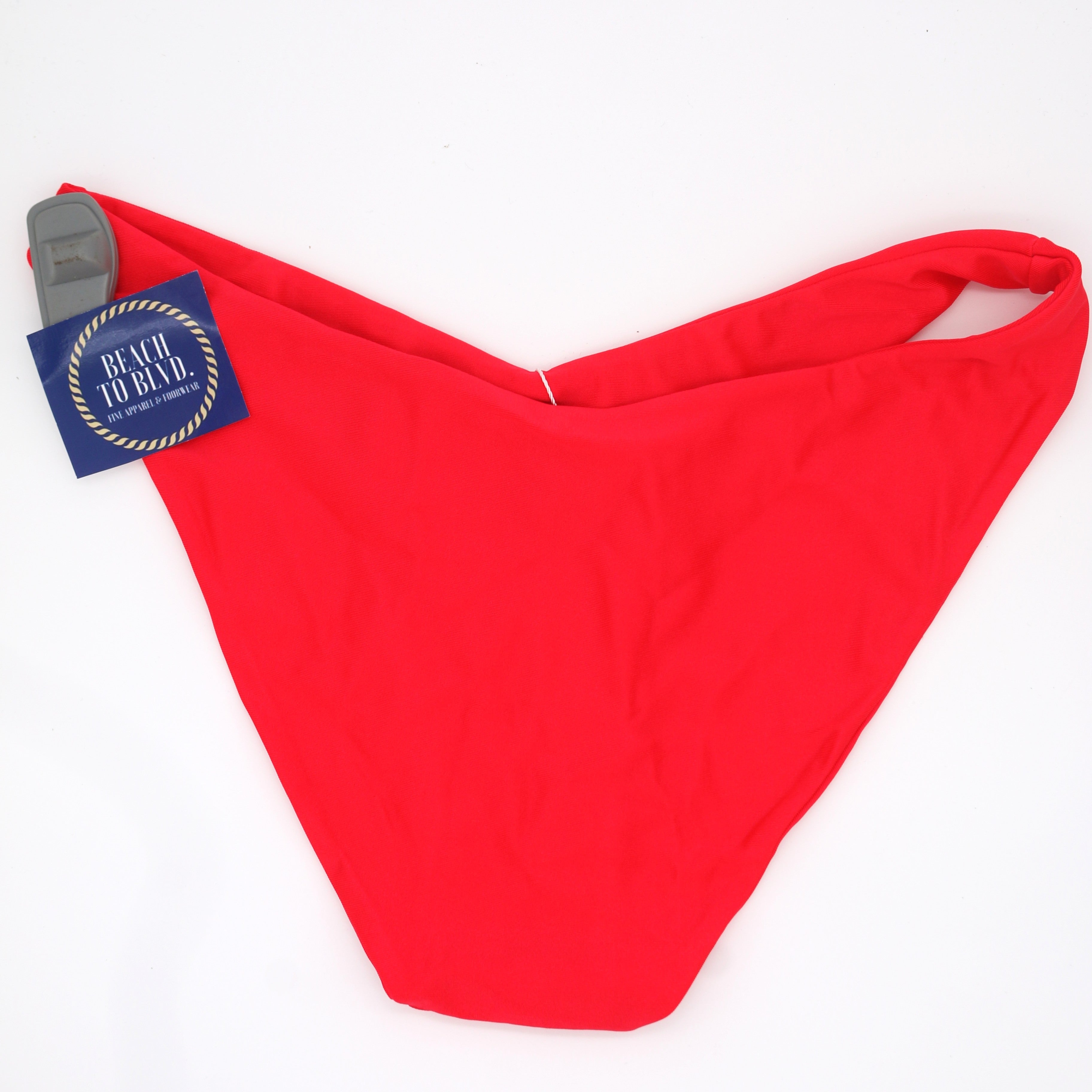 Kulani Kinis Neon Rose Shimmer Minimal Full Coverage Bottom - BeachToBlvd