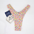 Kulani Kinis Y Cheeky Swim Bottoms- Dollhouse - BeachToBlvd
