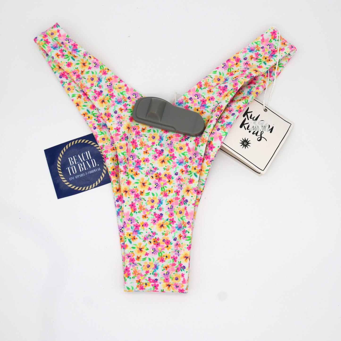 Kulani Kinis Y Cheeky Swim Bottoms- Dollhouse