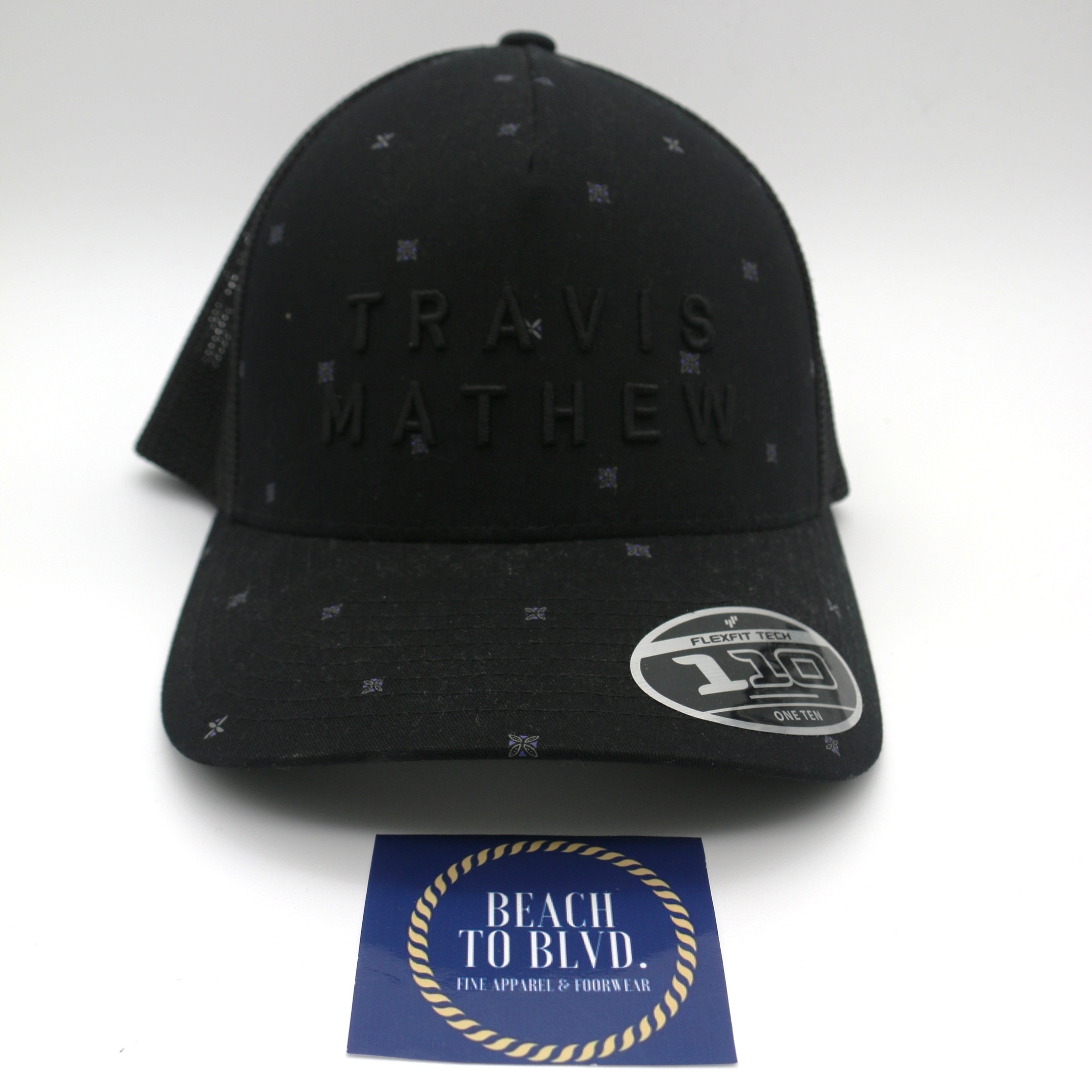 Travis Mathew Shipwreck Snapback Hat - Black - BeachToBlvd