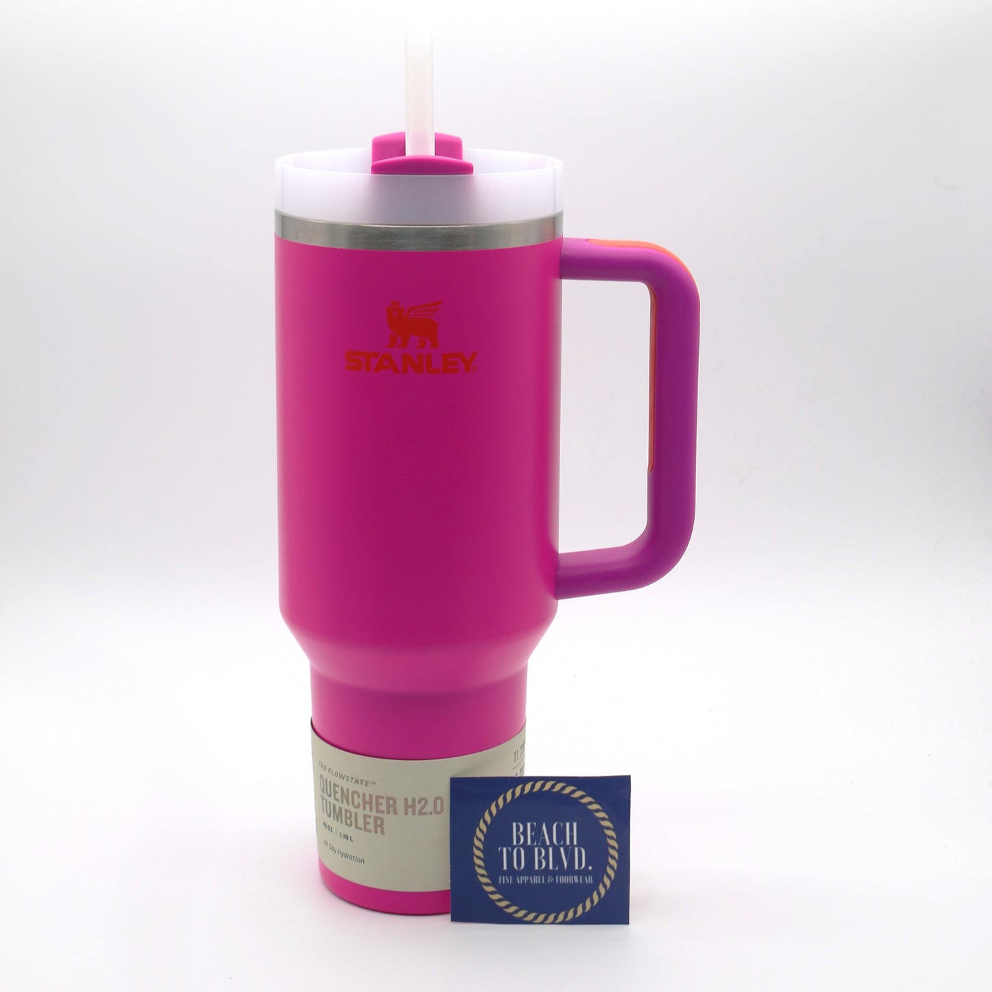 Stanley The Quencher H2.0 Flowstate Tumbler - Vivid Violet 40 Ounces