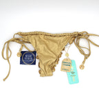 Luli Fama SAIL ON - Braided Ruched Back Brazilian Tie Side Bottom