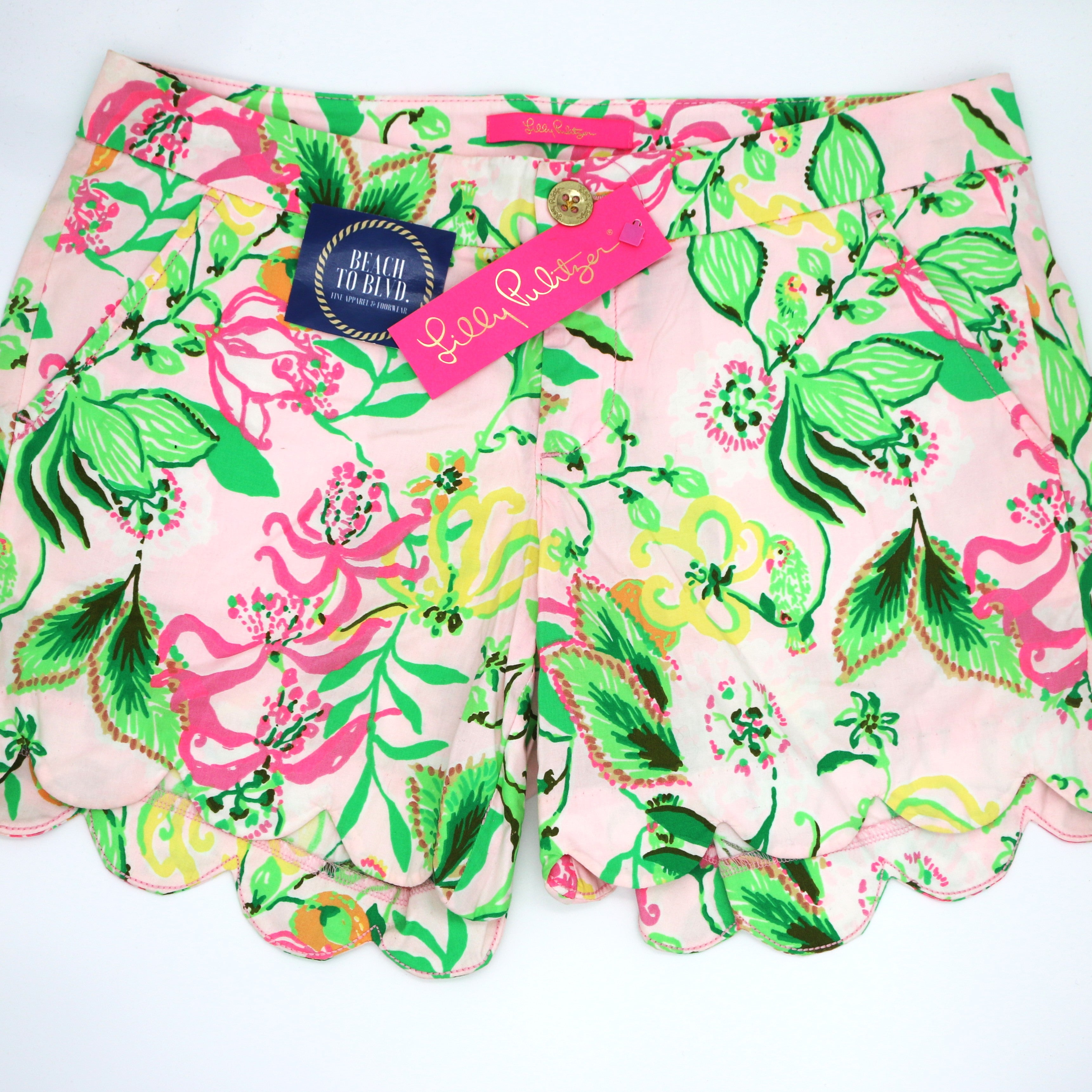 Lilly Pulitzer Women's Buttercup Stretch Shorts - Multi Via Amore Spritzer - BeachToBlvd