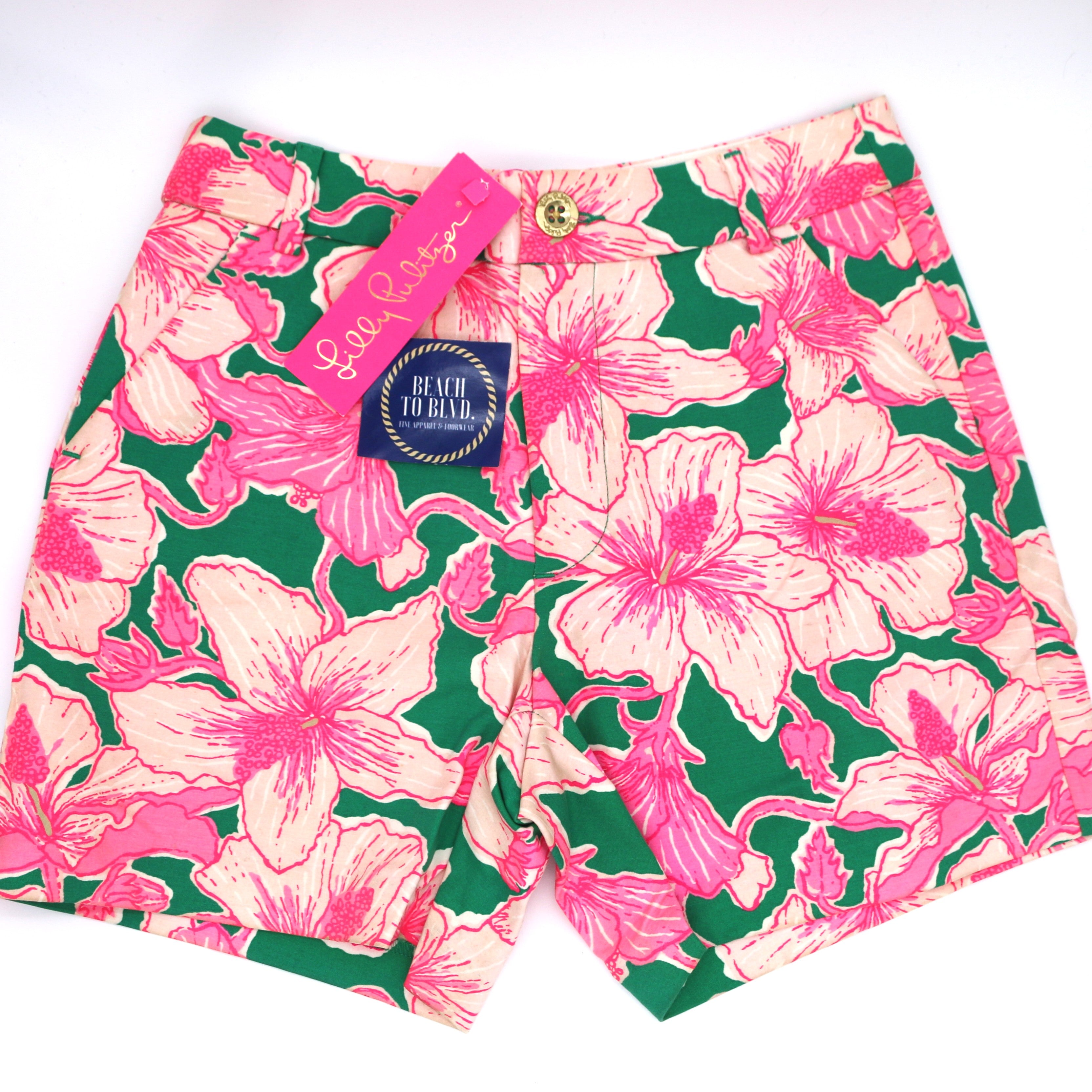 Lilly Pulitzer 5 Inch Gretchen High Rise Short - BeachToBlvd