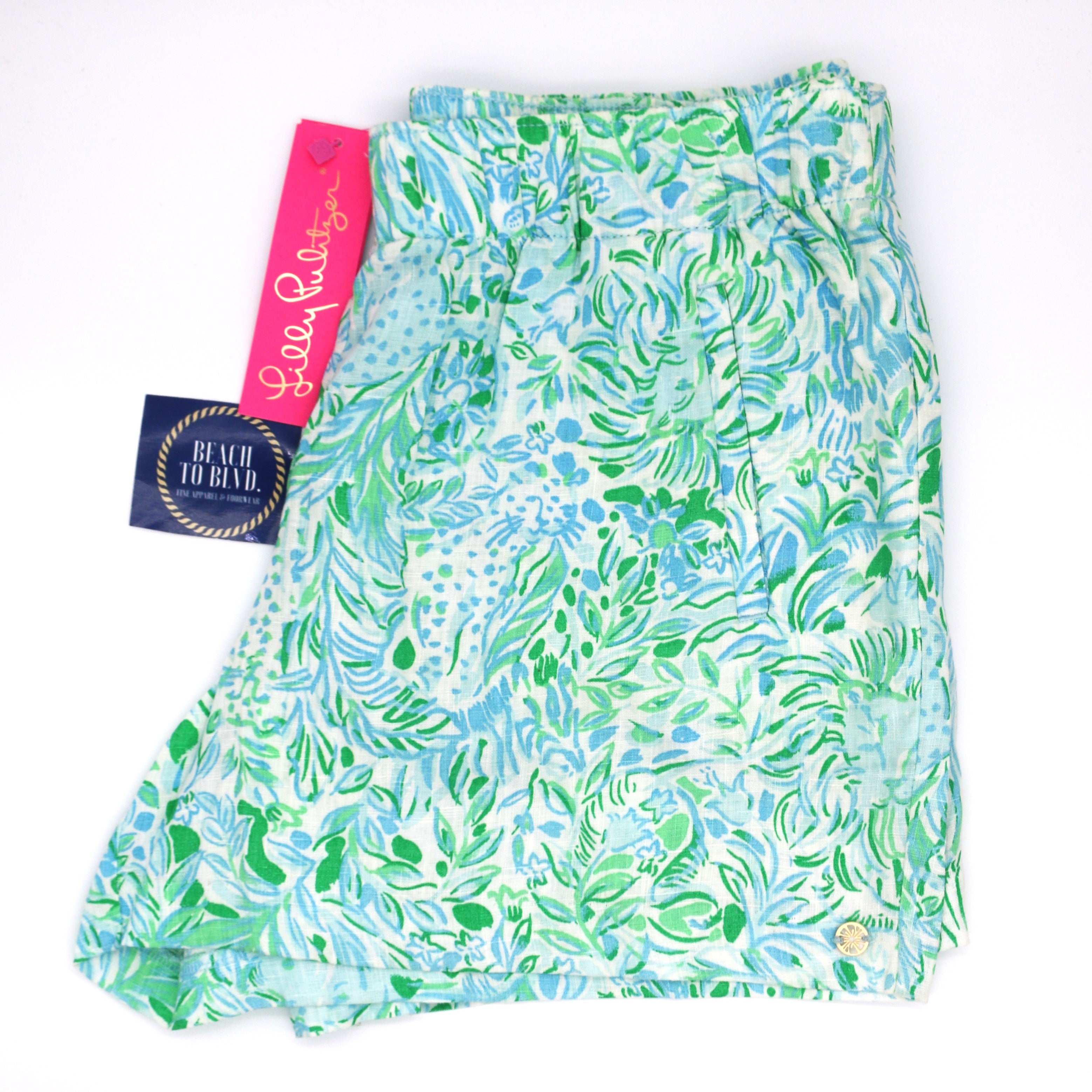 Lilly Pulitzer 4 inch Lilo Linen Short - BeachToBlvd