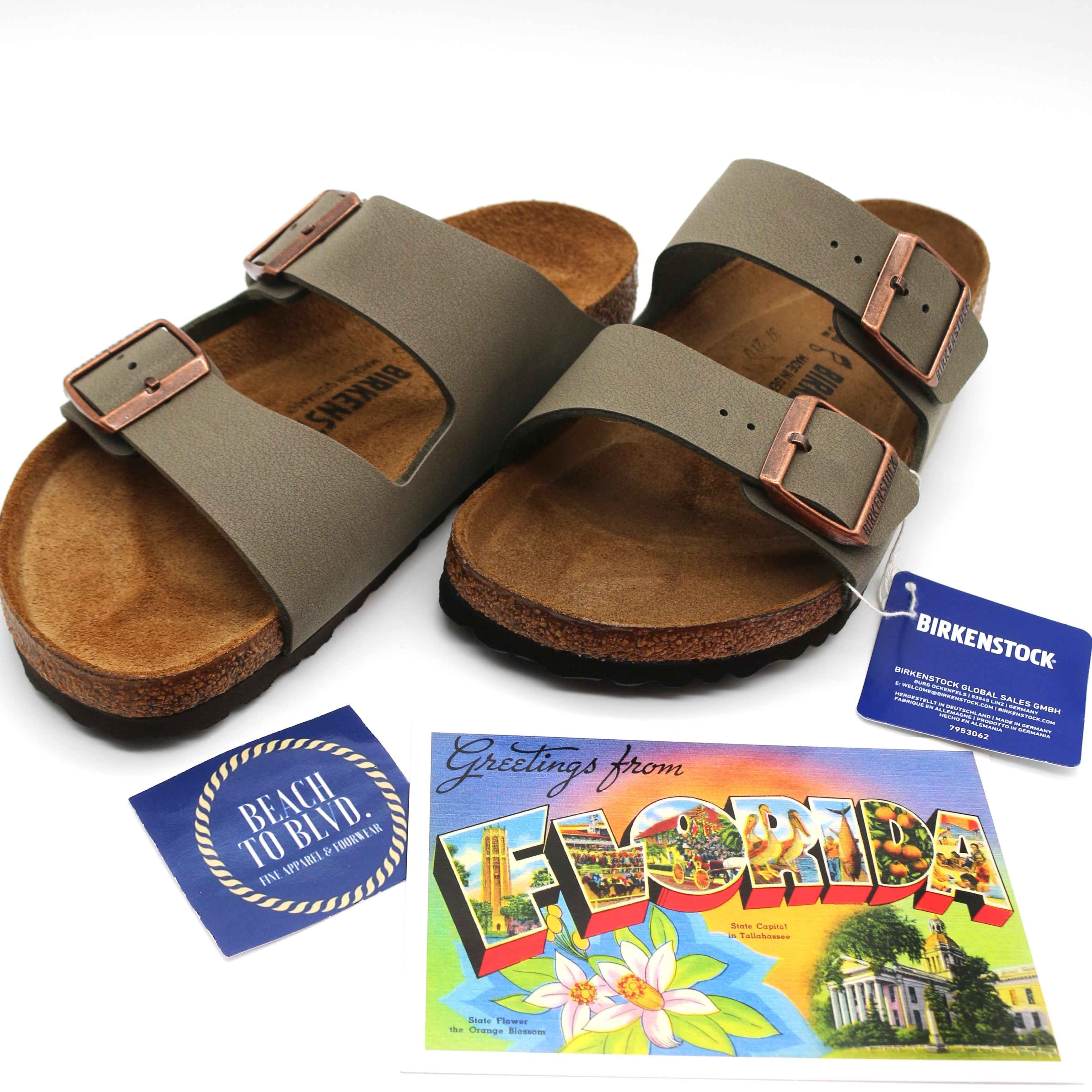 Birkenstock Arizona Men's Birkibuc Sandals