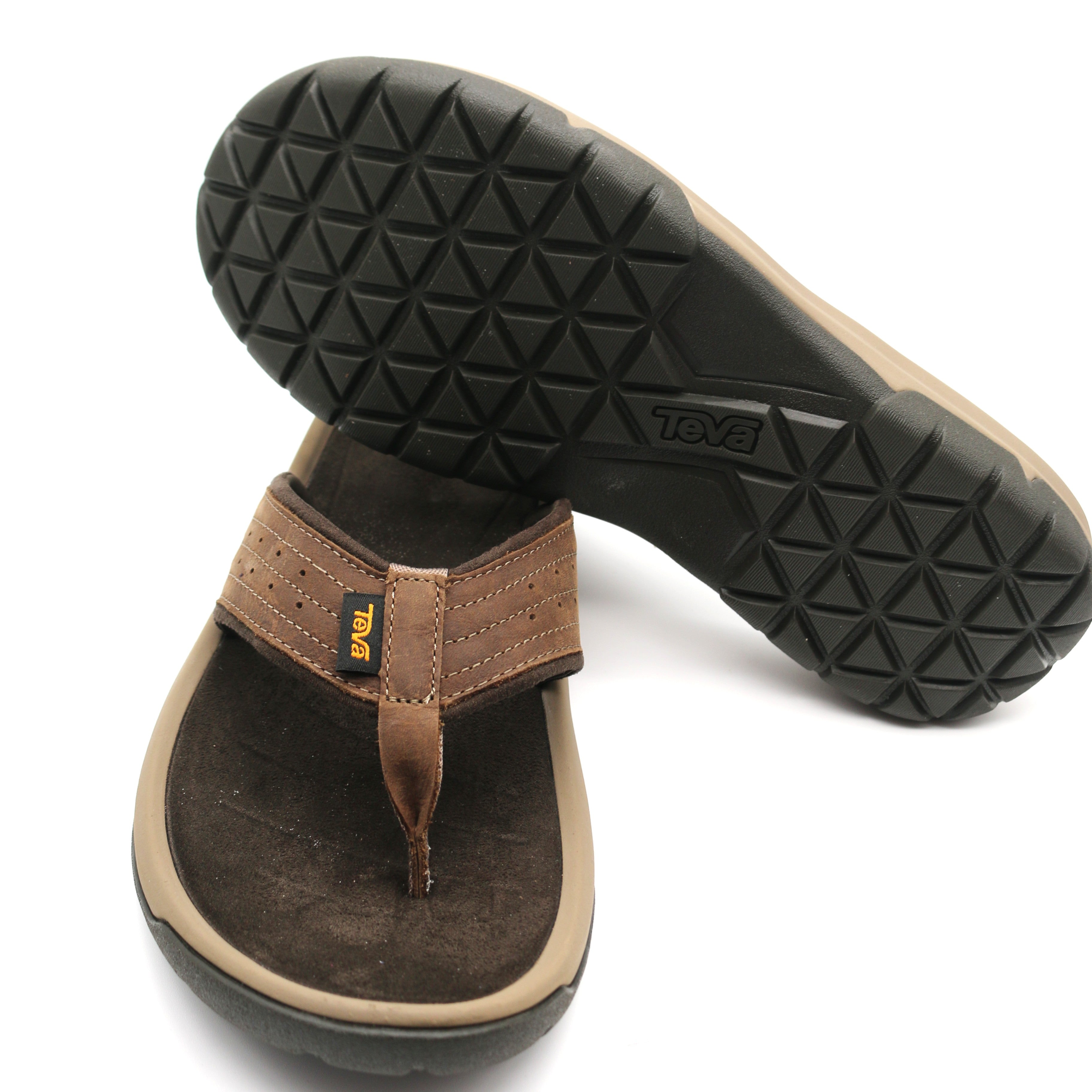 Teva Men's Langdon Flip Sandal - Walnut - BeachToBlvd