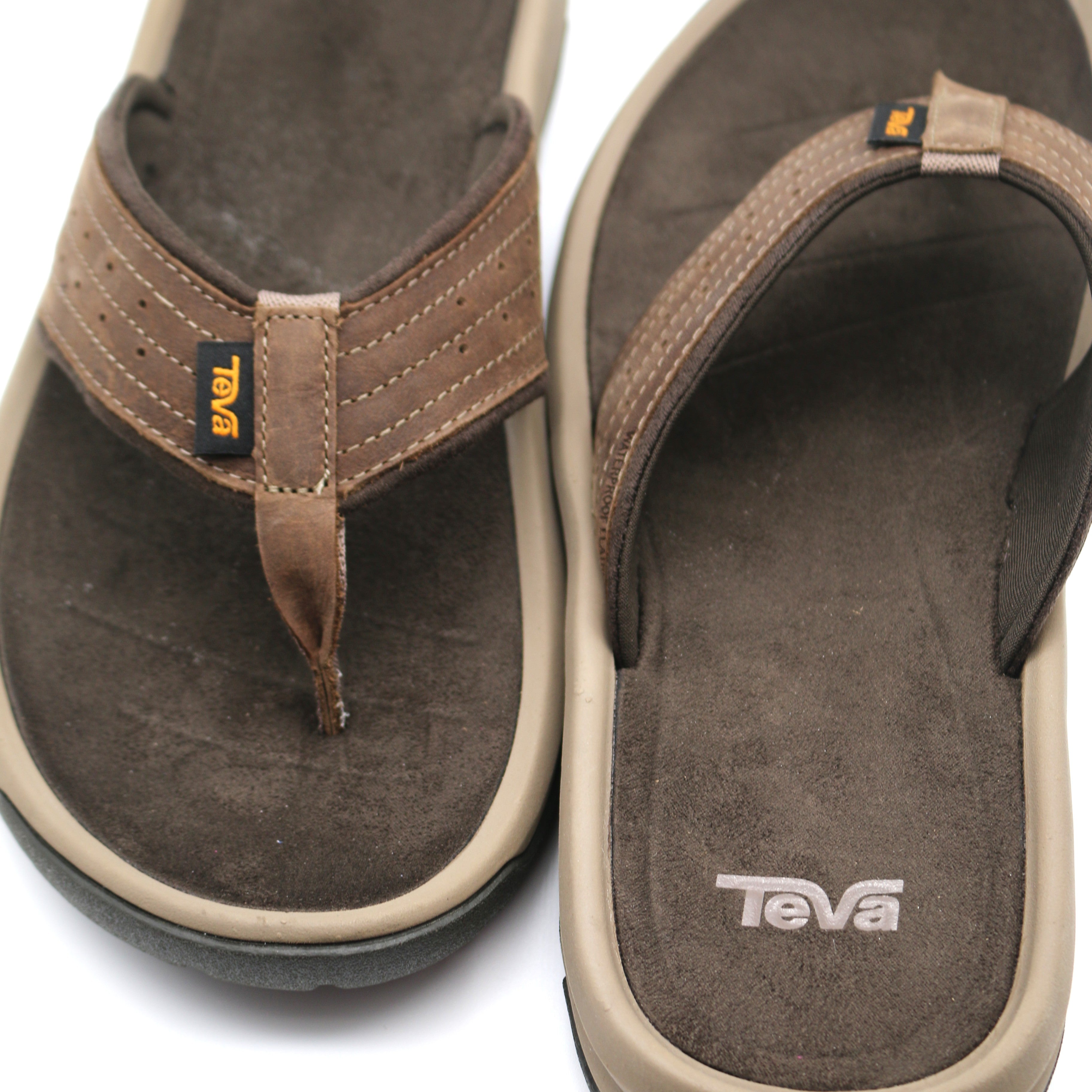 Teva Men's Langdon Flip Sandal - Walnut - BeachToBlvd