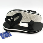 Teva Women's Midform Universal Sandal - Black\Bright White - BeachToBlvd