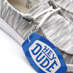 Heydude Wendy Sox Women's Shoes - Glacier Grey - BeachToBlvd