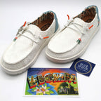 Heydude Shoes Wendy Boho White Crochet