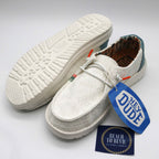 Heydude Shoes Wendy Boho White Crochet
