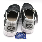 Heydude Wally Stretch Men's Shoes - Meteorite - BeachToBlvd