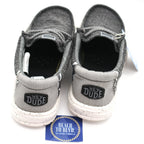 Heydude Wally Coastline Men's Shoes - Black/White - BeachToBlvd