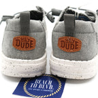 Heydude Wendy Chambray Women's Shoes - Grey - BeachToBlvd