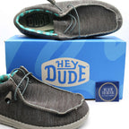 Heydude Wally Sox Charcoal Men's Shoes