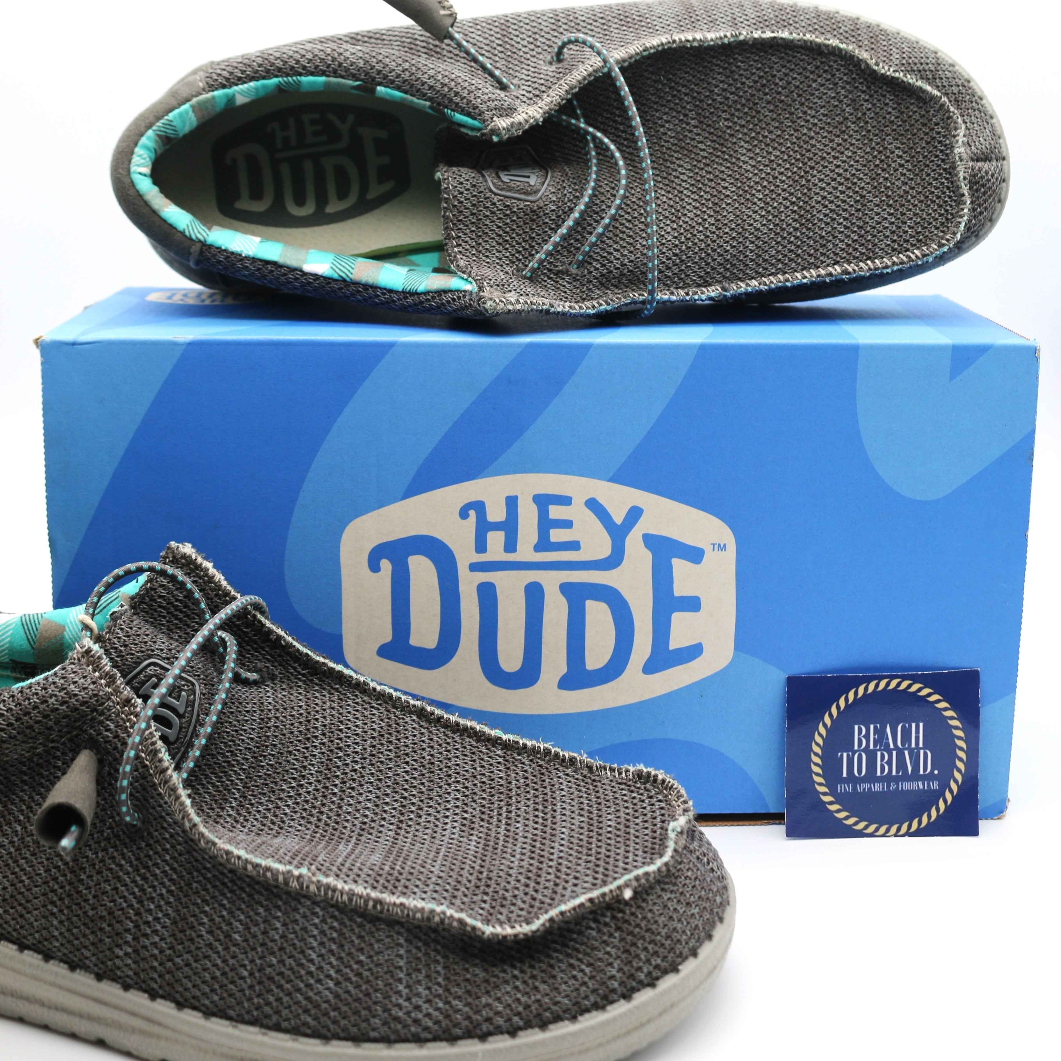 Heydude Wally Sox Charcoal Men's Shoes