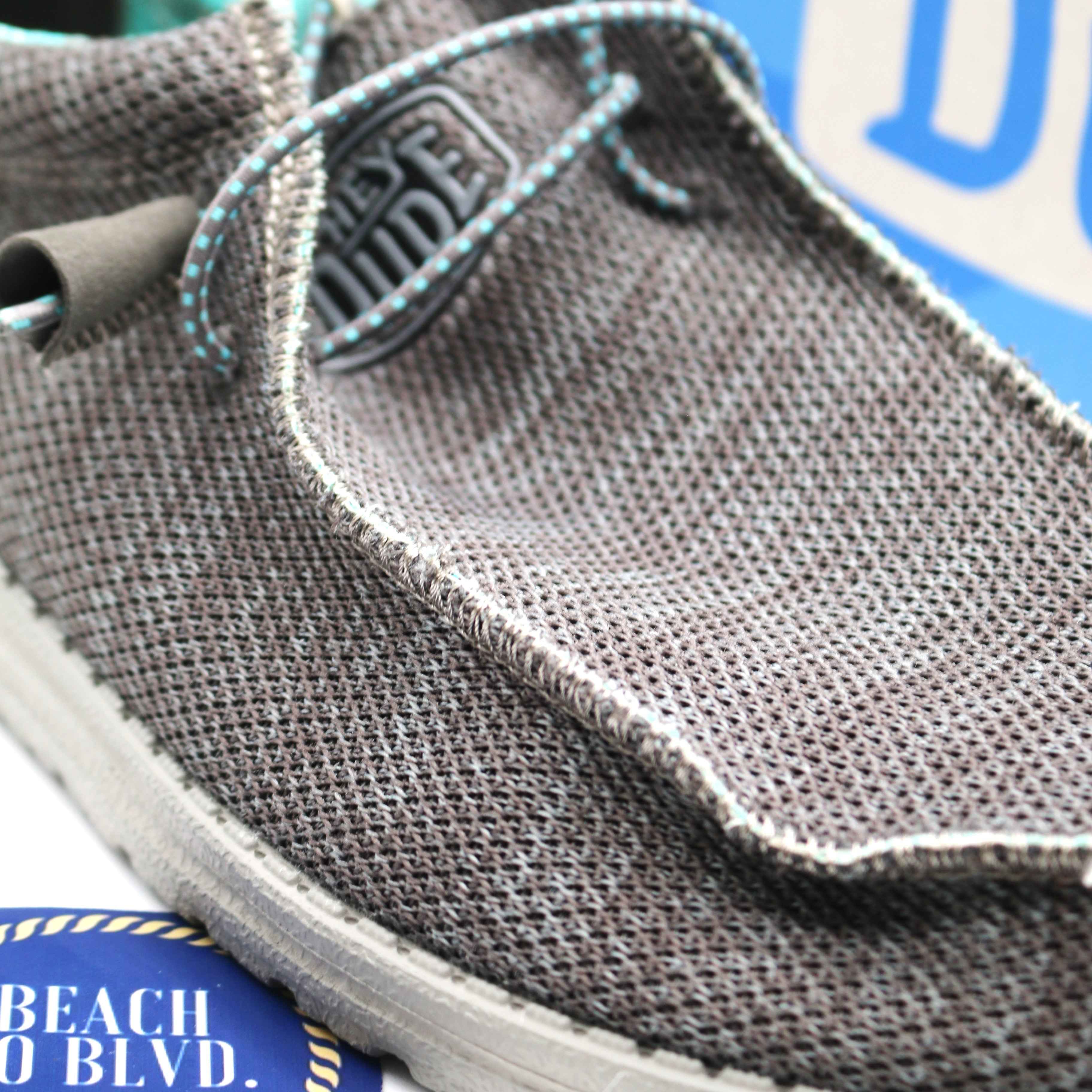 Heydude Wally Sox Charcoal Men's Shoes