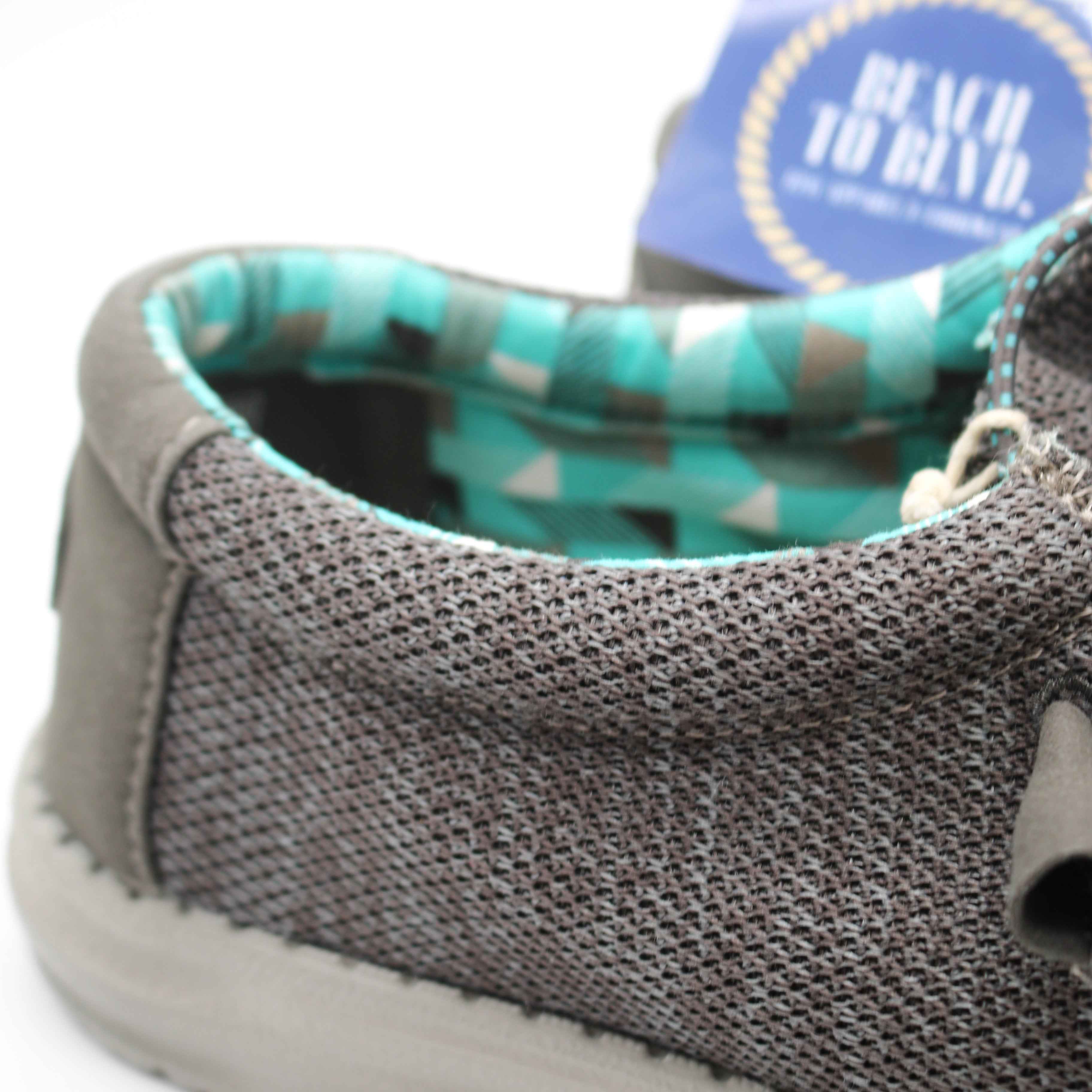 Heydude Wally Sox Charcoal Men's Shoes