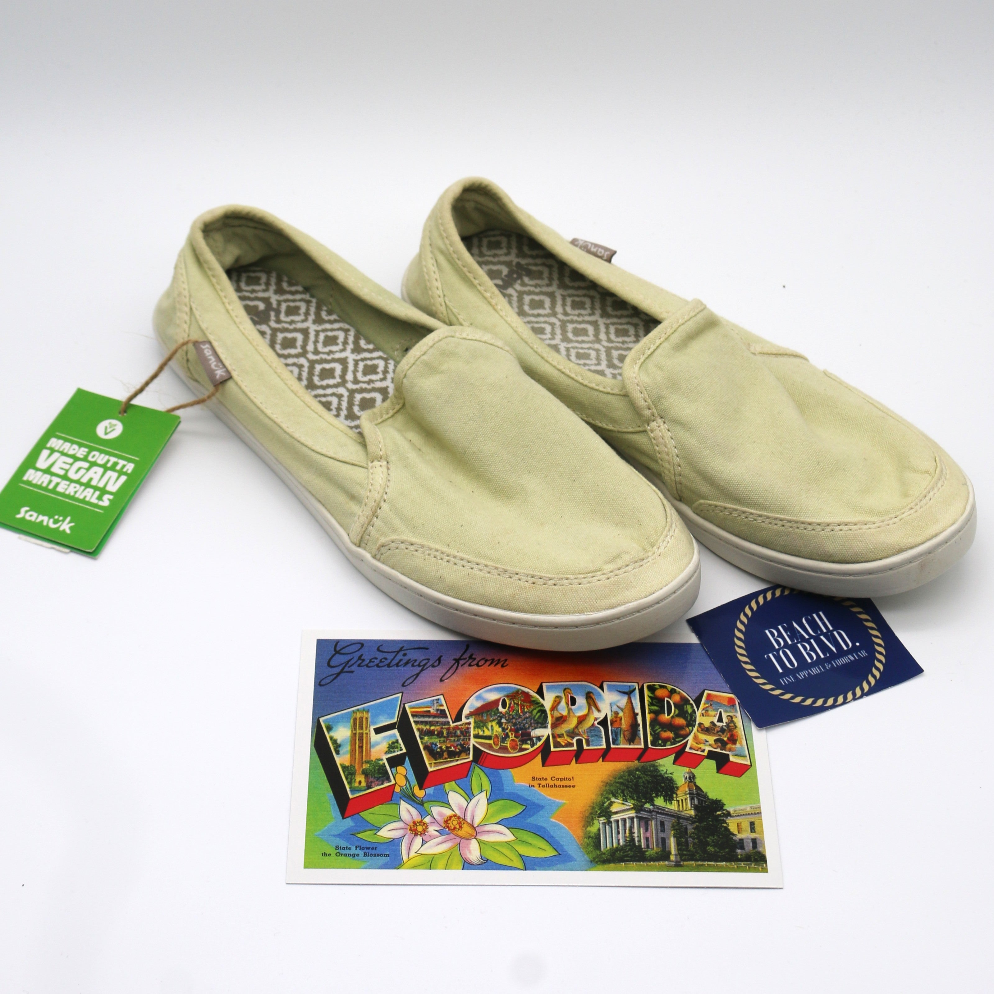 Sanuk Women's Shoe Pair O Dice-NAT - BeachToBlvd