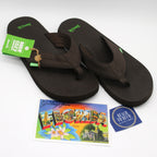 Sanuk Mens Beer Cozy 2 Sandals - Dark Brown - BeachToBlvd