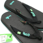Sanuk Yoga Paradise II - Women -Black Paradise Palm - BeachToBlvd