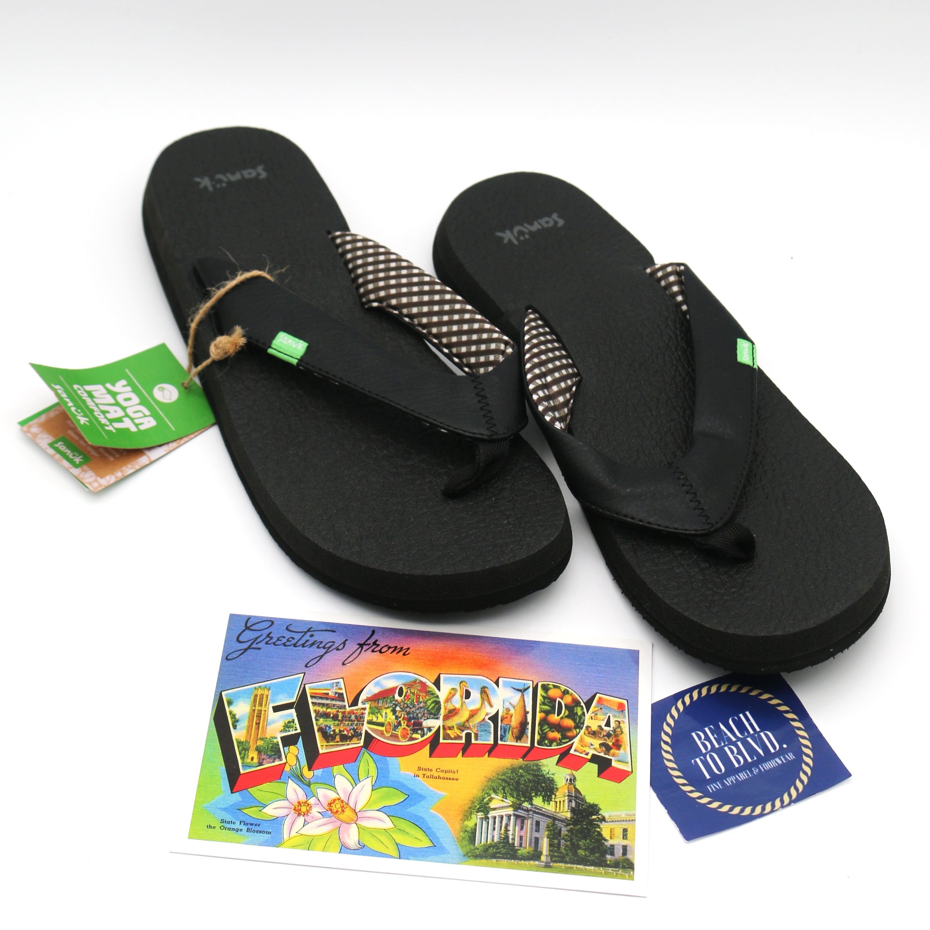 Sanuk Womens Sandals Yoga Mat- EBY - BeachToBlvd