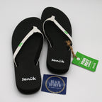 Sanuk Yoga Joy Womens Flip Flops- WHT - BeachToBlvd
