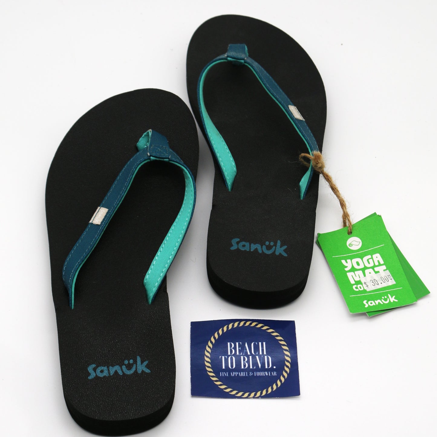 Sanuk Yoga Joy Womens Flip Flops- DPTL