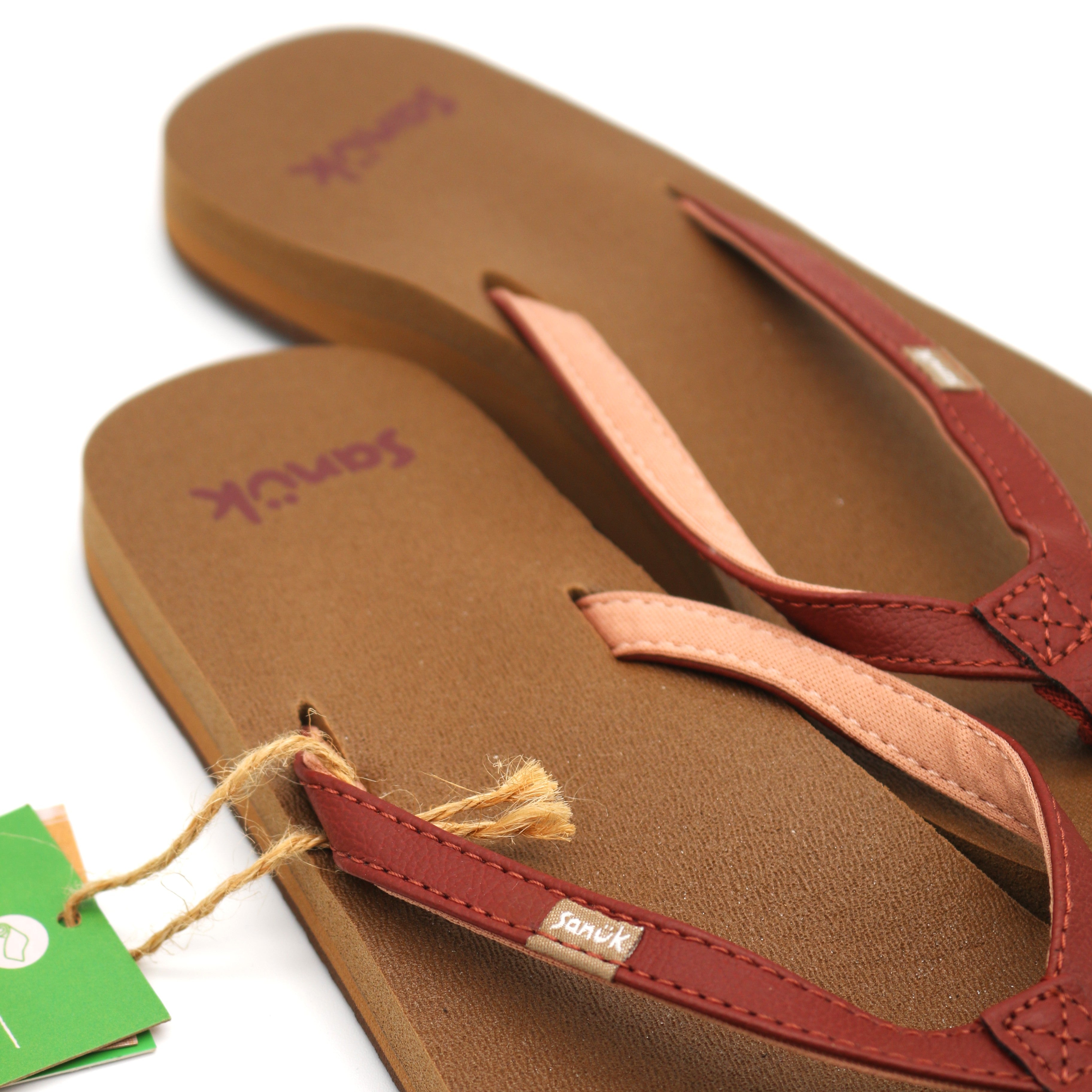 Sanuk Yoga Joy Womens Flip Flops- UMB - BeachToBlvd