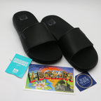 Reef Black Oasis Slide Sandals - BeachToBlvd