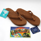 Reef Solana Leather Tan Sandals - BeachToBlvd