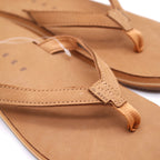 Reef Solana Leather Tan Sandals - BeachToBlvd