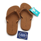 Reef Solana Leather Tan Sandals - BeachToBlvd